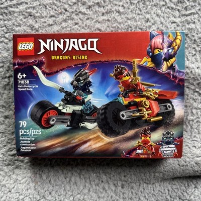 LEGO Ninjago 71838 Set Kai's Motorcycle Speed Race Dragons Rising 79 Pcs 6+ New