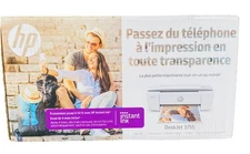 HP DeskJet 3755 Wireless All-in-One Printer – Print Scan Copy – New