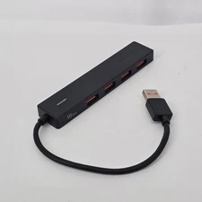 USB 3.2 Hub, 4 Port Splitter Portable, Mini Multi Port 10 Gbps - USED