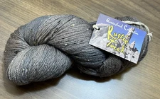 Queensland Collection RUSTIC TWEED Yarn GREY 917 Wool Alpaca 3.5oz / 278yds