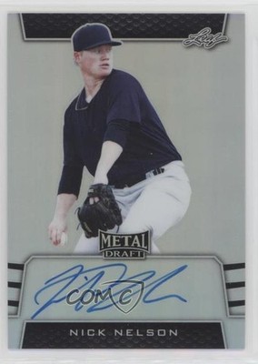 2019 Leaf Metal Draft 14/50 Nick Nelson #BA-NN2 Auto aw2