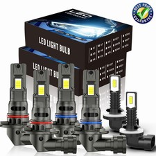 For Chevy Camaro 1998-2002 - Front Led Headlight Hilofog Light Bulbs Kit