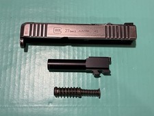 USED OEM GLOCK 27 GEN 5 COMPLETE SLIDE BARREL SPRING OPTIC READY DISTRESSED