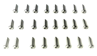 24 ea. Wrangler SS Steel Torx Screws for YJ / TJ / JK Head Light Bezel / Lenses