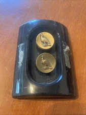 Wild Turkey Bourbon Whiskey Bronze Cufflinks