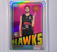 Tyler Harvey 2023 Topps Chrome NBL 1972 Topps Basketball