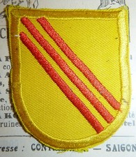 Elite US 1st Special Forces - Beret Flash Patch - MACV-SOG - Vietnam War - 1934