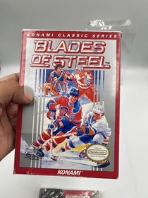 Blades of Steel Konami Classic Series Caja Roja Nintendo NES Completo CIB Raro!