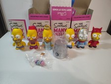 Kidrobot The Simpsons Many Faces of Homer Lot of 6 Vinyl Figures