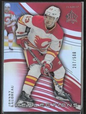 2020-21 UD Extended Series Johnny Gaudreau 8 Triple Dimensions Reflections /500