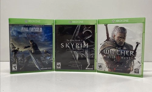 Xbox One Bundle: Final Fantasy XV, The Witcher & Skyrim Special Edition