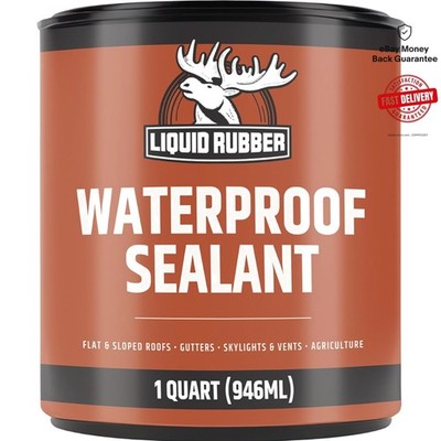 Advanced Water-Based Sealant - Flexible Leak Repair for Roofs & Foundations