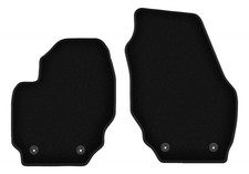 Tappetini anteriori in velluto Nero per Volvo V70 III 2007-2016