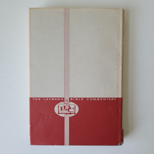 Vintage Christian Book Layman's Bible Commentary 14 Hosea Joel Amos Obadiah Jona - Picture 3 of 8