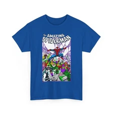 Amazing Spider-Man T-Shirt - Mark Bagley Art - Venom, Vulture - Marvel Comics