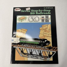 Seven Step-By-Step HO Railroads Guide Atlas Model Railroad Co. 1994