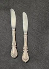 Reed & Barton sterling Francis 1 butter knifes 8 7/8" set of 2