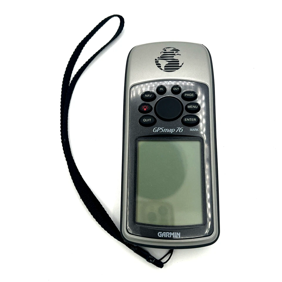 Garmin GPS 76 Handheld GPSMAP Navigator Versatile Hiking Camping Outdoors Works - Image 2 of 4