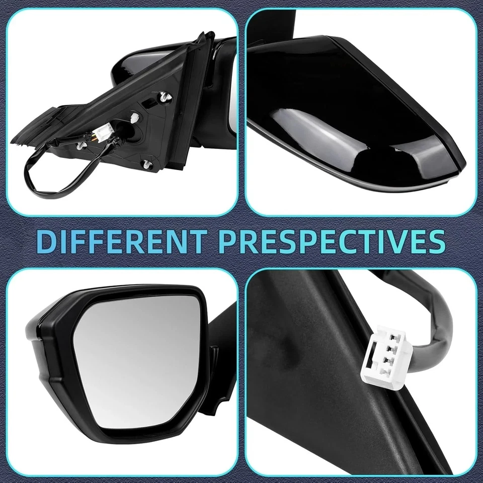 Left Driver Side Power Door Mirror Fit for Honda Civic 2016 2017 2018 ... - Image 2 of 4