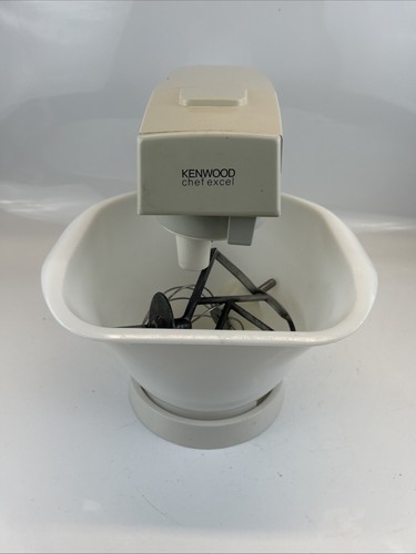 Kenwood Chef Excel Mixer Model KM210 (Tested) w/ Whisk & Beater - Picture 11 of 13
