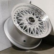 15x7 Silver Wheels Vors Vr3 4x108 32 Set Of 4 73.1