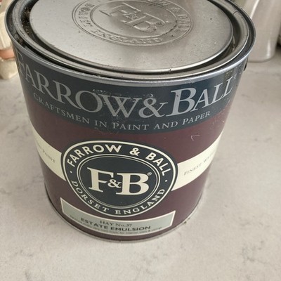 2,5L - Farrow and Ball Paint - Estate Emulsion - aktuelle Farben Heu 37