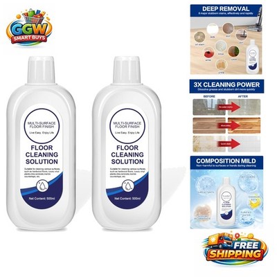 Eco-Friendly Multi-Surface Cleaning Solution for Tineco Robots | 2 Bottles Pack