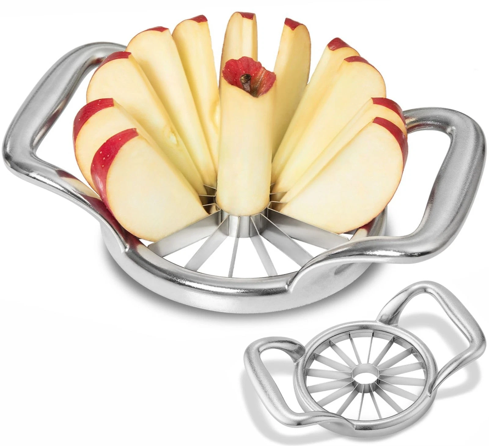 5.5 Inch Extra Large Apple Slicer,16-Slice Thin Apple Slicer and Corer,Cutter...
