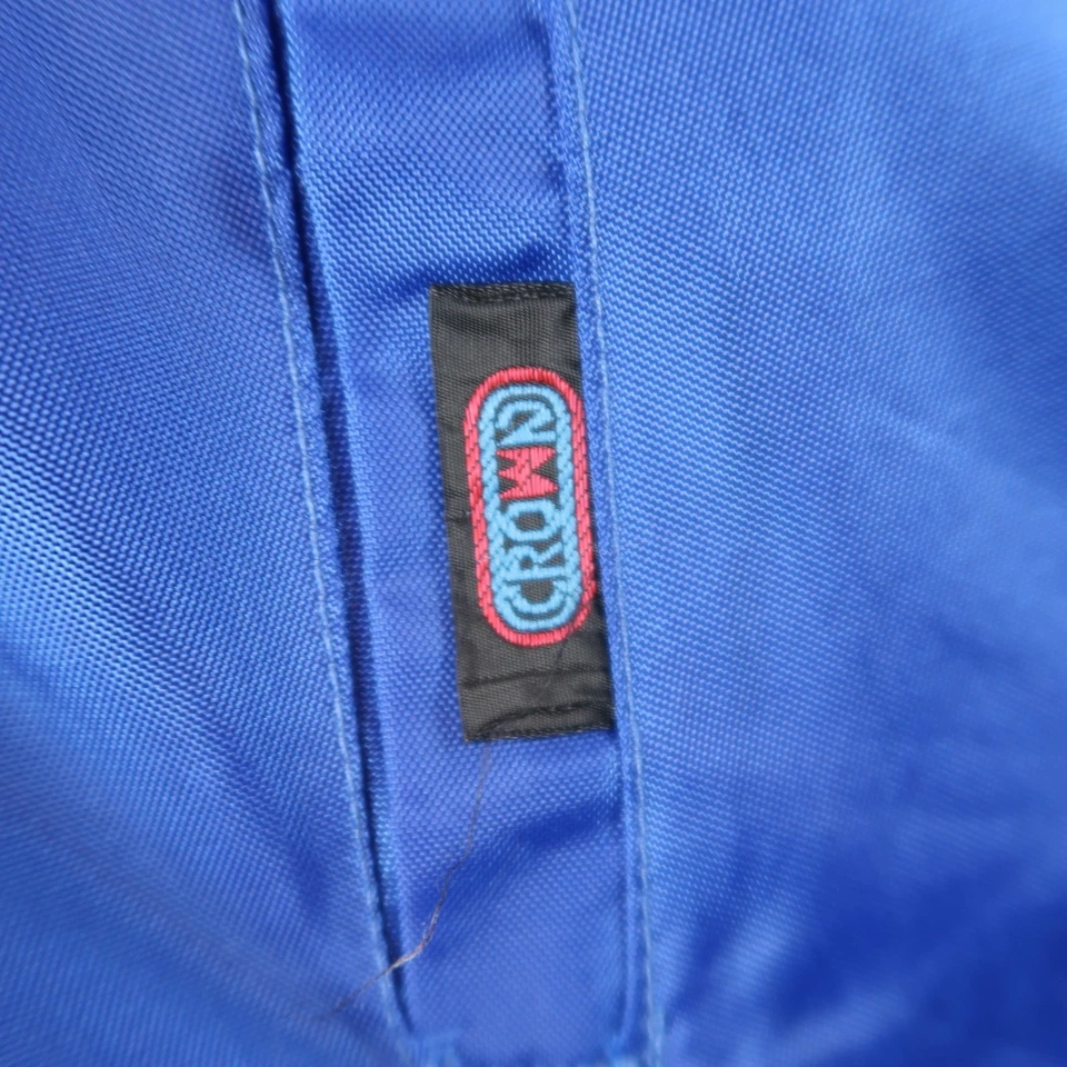 Chaqueta cortavientos vintage años 80 Crown California Racing de nailon L Good Sam Club Foto 4 de 4