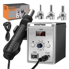 Stazione Saldante Dissaldante Saldatore ad Aria Calda Professionale per Plastica