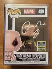 Funko Pop Wade Wilson (Weapon XI Deadpool) SDCC 2020 Signed by Ryan Reynolds COA