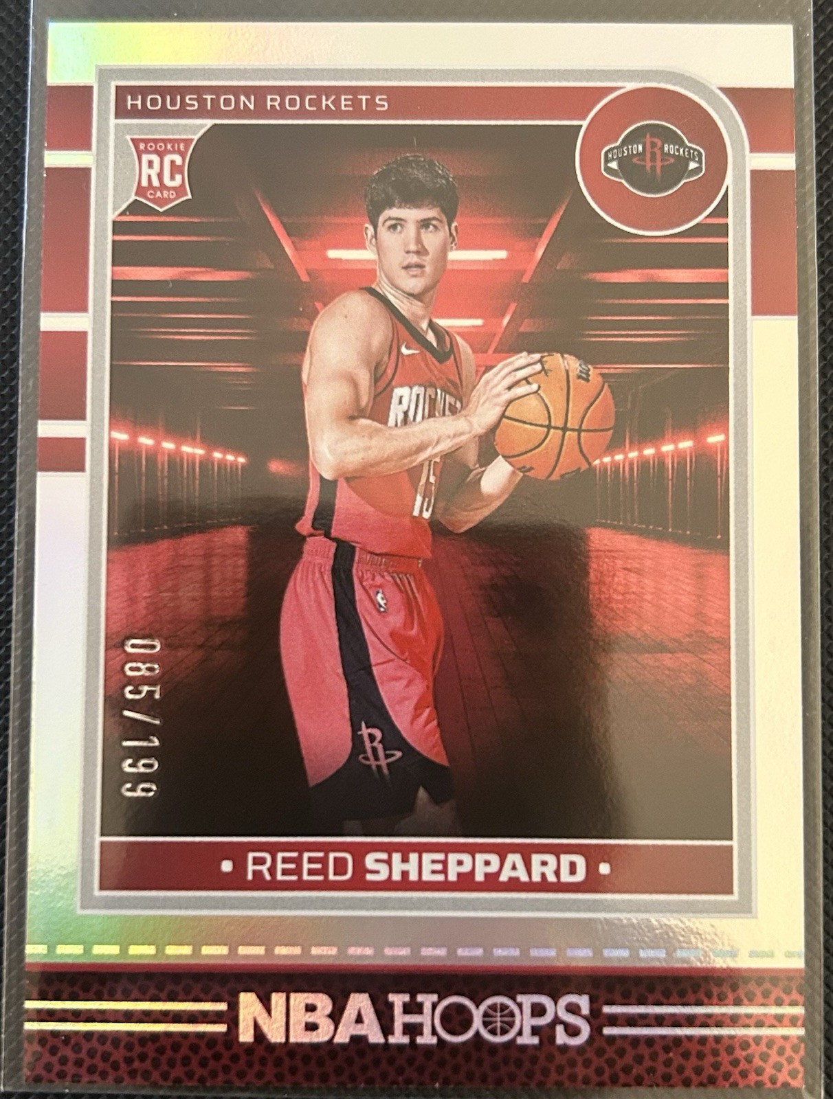 2024-25 Panini Nba Hoops - Rookies Reed Sheppard #233 Premium Box Set /199 (RC)