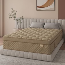 12" Twin Full Queen King Size Gel Memory Foam Spring Mattress, Mattress In A Box