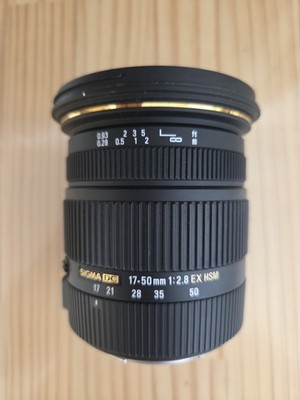 Excellent Condition SIGMA 17 50mm F2.8 EX DC OS HSM for CANON EF