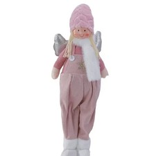 Weihnachtsdeko stehende Engel Mädchen Overall Figur Ornament Tischdeko