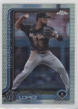 2025 Topps Chrome Prism Refractor Otto Lopez #134 9fc