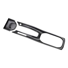 Carbon Fiber Central Control Gear Panel Cover Trim Interior Accessories7639