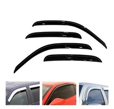 Topline For 2001-2004 Toyota Tacoma Double Cab Sun Rain Guard Vent Window Visors