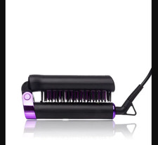 Cepillo caliente plegable sistema suavizante anti-frizz Glister Violet Crush, nuevo en caja