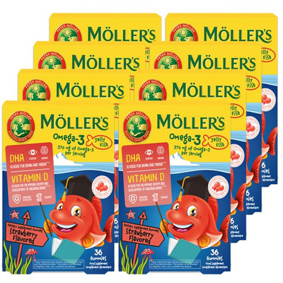 Möller'S Mollers Omega 3 Capsules For Children Natural Fish Oil Omega 3 Fish