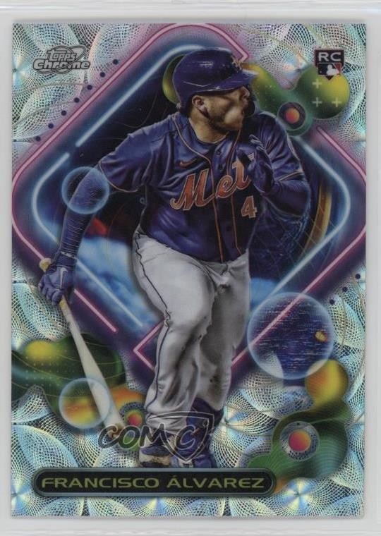 2023 Topps Cosmic Chrome Nucleus Refractor Francisco Alvarez Álvarez #179 0f7h