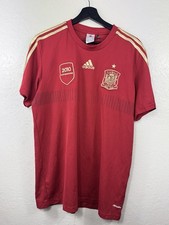 Vintage Adidas 2010 Spain National Team Special World Cup Shirt Men's Size L