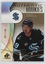 2024-25 Upper Deck SP Game Used Authentic Rookies Gold 1/149 Logan Morrison 0u27