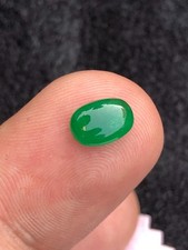 Natural Zambia Emerald Cushion Cabochon 8.5x6 MM Loose Gemstone For Jewelry