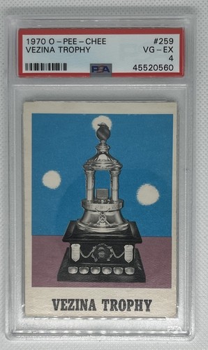 Vezina Trophy #259 1970 O-Pee-Chee card