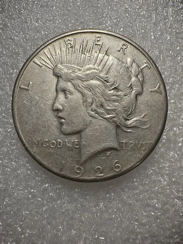 1926 S Peace Dollar $1 Silver Coin Circulated Business Strike US