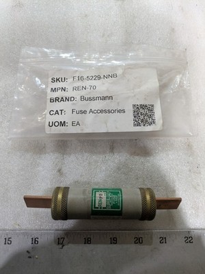 Bussmann REN-70 Super Lag Renewable Fuse Element 70A 250V Electrical Industrial