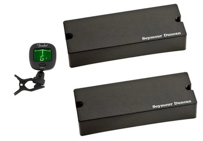 Seymour Duncan ASB2-5s Active Soapbar 5 Saiten Bass Phase II Set (GRATIS TUNER)
