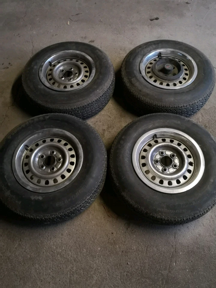 Original Pontiac Fiero 13 Zoll Stahlfelgen - Bild 4 von 4