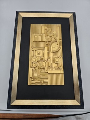 Eduardo Paolozzi, Relief in Gold, Rosenthal, Wohl E.a